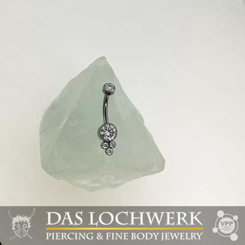Beaded Crystal Navel