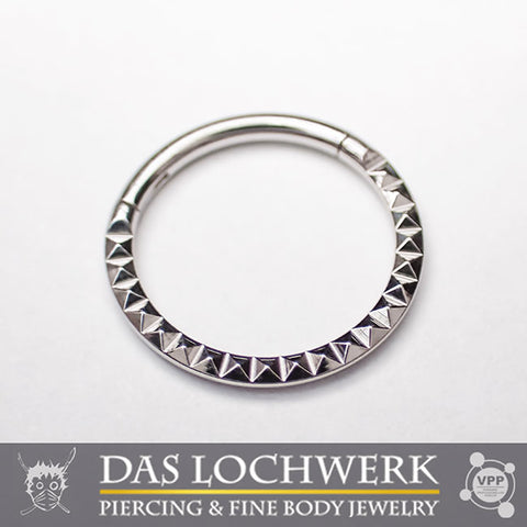 Hinged Pyramid Ring